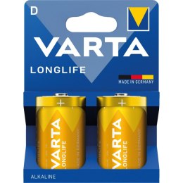 BATERIE ALKALICZNE VARTA R20 (typD) LONGLIFE 2szt NEW VARTA