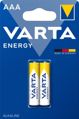 BATERIE ALKALICZNE VARTA R3 (AAA) ENERGY 2szt VARTA