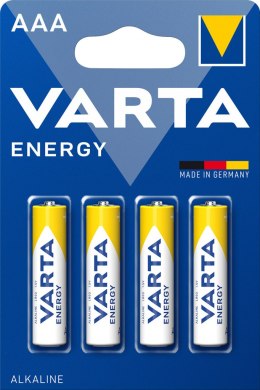 BATERIE ALKALICZNE VARTA R3 (AAA) ENERGY 4szt VARTA