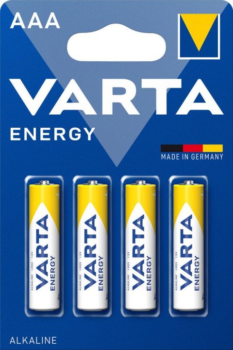 BATERIE ALKALICZNE VARTA R3 (AAA) ENERGY 4szt VARTA