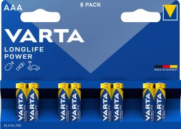 BATERIE ALKALICZNE VARTA R3 (AAA) LONGLIFE POWER 8szt VARTA