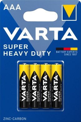 BATERIE CYNKOWE VARTA R3 (AAA) SUPER HEAVY DUTY 4szt VARTA