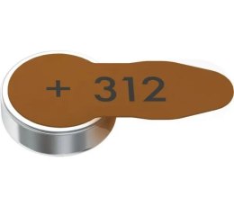 BATERIE DO APARATU SŁUCHOWEGO VARTA Typ 312 / PR312 / PR41 6szt VARTA