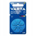 BATERIE DO APARATU SŁUCHOWEGO VARTA Typ 675 / PR675 / PR44 6szt VARTA