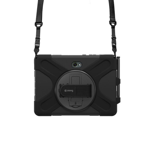 Crong Defender Plus - Pancerne etui Samsung Galaxy Tab Active5 Pro 10.1" (czarny) Crong