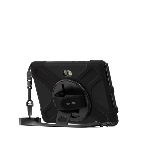 Crong Defender Plus - Pancerne etui Samsung Galaxy Tab Active5 Pro 10.1" (czarny) Crong