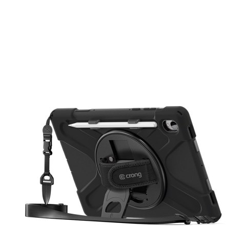 Crong Defender Plus - Pancerne etui Samsung Galaxy Tab S11 11" (czarny) Crong