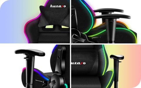 Fotel gamingowy dla dziecka Huzaro Ranger 6.0 RGB Mesh Huzaro
