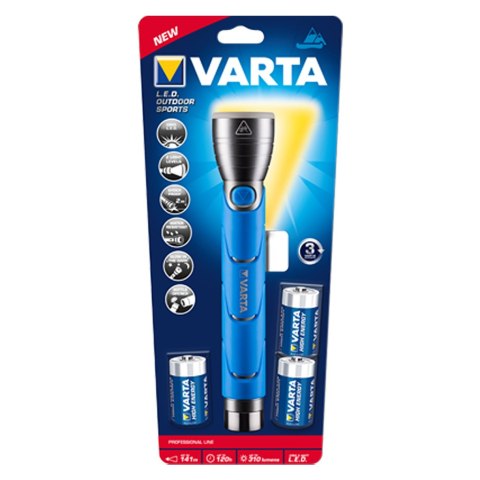 LATARKA LED OUTDOOR SPORTS F30 (+3xC) 310lm VARTA VARTA