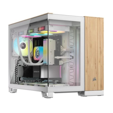 Obudowa Corsair 2500X WHITE/BAMBOO Corsair