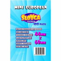 SLOYCA Koszulki Mini European Premium (44x68mm) 100 szt. SLOYCA