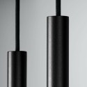 ZD180 Lampa led wisząca 2 tuby czarna ATL