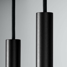 ZD180 Lampa led wisząca 2 tuby czarna ATL