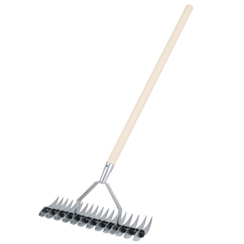 Aerator Wertykulator Ogrodowy Ręczny Do Trawnika Dwustronny LEAN 34 cm LEAN