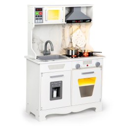 Drewniana kuchnia dla dzieci dźwięki led + akcesoria ECOTOYS ECOTOYS