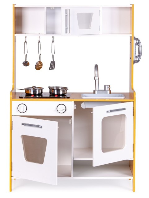 Drewniana kuchnia dla dzieci ze światłem i dźwiękiem ECOTOYS ECOTOYS