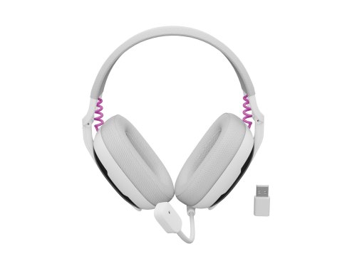 FURY SŁUCHAWKI FUKIYA F6 BEZPRZEWODOWE BIAŁE Z MIKROFONEM FURY