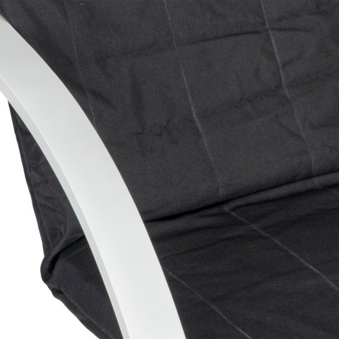 Fotel fiński bujany finka do salonu biały gięta sklejka ModernHome ModernHome