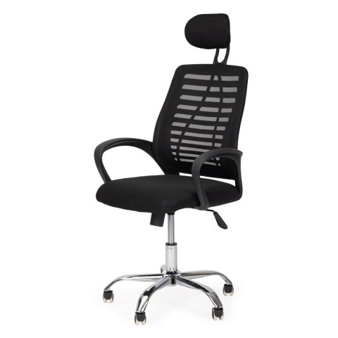 Fotel obrotowy biurowe krzesło zagłówek bujanie z podnośnikiem Modernhome ModernHome