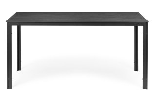 Stół ogrodowy 6-osobowy 156x78 cm polywood meble na taras szary MultiGarden