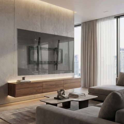 Uchwyt do TV Maclean, max vesa 600x400, 37-70", 55kg, MC-605N