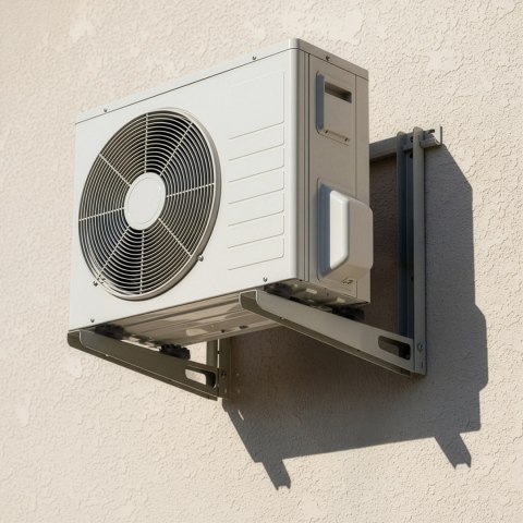 Uchwyt wspornik do klimatyzatora Maclean, do 200kg, długość ramienia 550mm, stal galwanizowana, MC-623