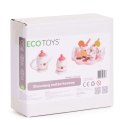 Drewniany zestaw do herbaty dzbanek filiżanki 14 elementów ECOTOYS ECOTOYS