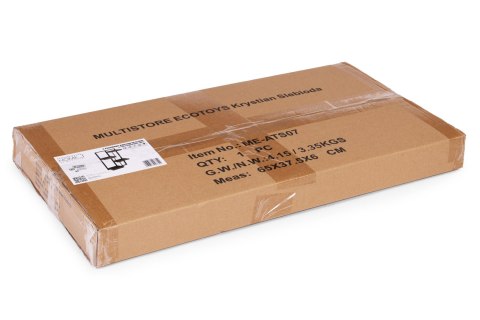 Kwietnik ścienny półka wisząca na kwiaty ozdoby 4 poziomy loft ModernHome ModernHome