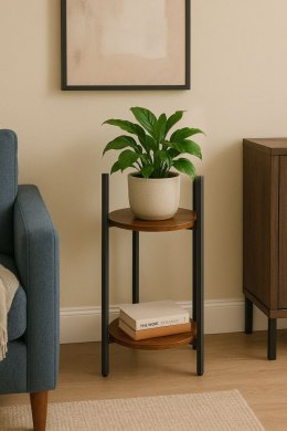 Kwietnik stojący stojak na kwiaty ozdoby 2 poziomy loft ModernHome ModernHome