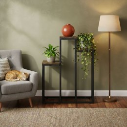 Kwietnik stojący stojak na kwiaty ozdoby 3 półki loft ModernHome ModernHome