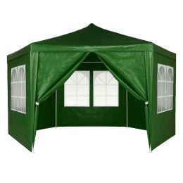 Namiot pawilon ogrodowy handlowy 2x2x2 m z oknami zielony MultiGarden MultiGarden