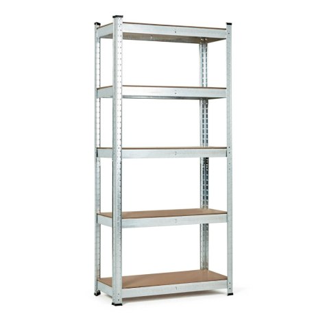 Regał magazynowy 180x90x30 cm stal galwanizowana 5 półek 875 kg ModernHome ModernHome