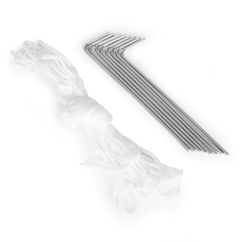 Składany parawan ogrodowy pokojowy 3-panelowy 167x164 cm beżowy MultiGarden MultiGarden