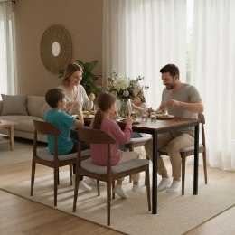 Stół do kuchni jadalni dla 4-5 osób biurko komputerowe 120x60 cm ModernHome ModernHome