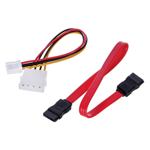 Adapter GEMBIRD SATA-IDE-2 (SATA M - IDE F; 0,30m; kolor czarny) GEMBIRD