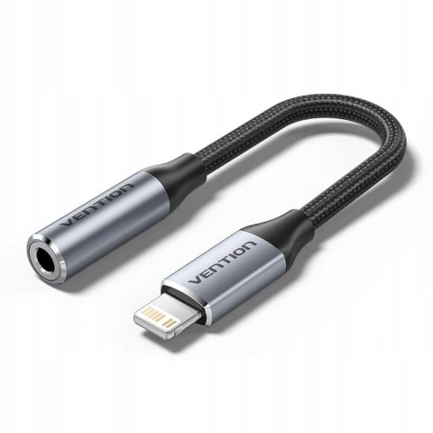 Adapter Lightning męski do 3.5mm Jack Vention 0,1m czarny Vention