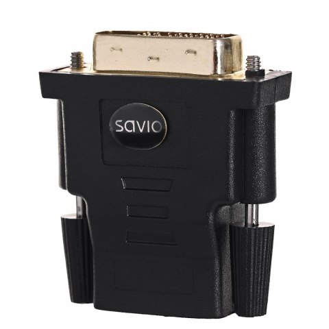Adapter SAVIO cl-21 (HDMI F - DVI-D M; kolor czarny) SAVIO