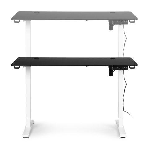 Biurko elektryczne regulowane 120x60 cm regulacja wysokości 72-117 cm ModernHome ModernHome