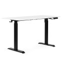Biurko elektryczne regulowane 140x70 cm regulacja wysokości 76-121 cm ModernHome ModernHome