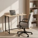 Biurko komputerowe składane 80x45 cm stolik pod laptopa loft jasny dąbModernHome ModernHome