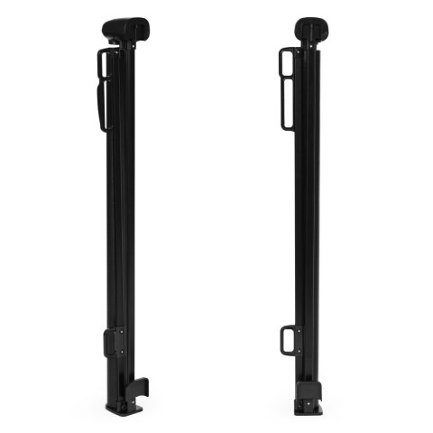 Bramka barierka roleta 160 cm ochronna zabezpieczająca na schody i drzwi czarna ECOTOYS ECOTOYS