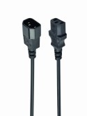 Kabel GEMBIRD PC-189 (C13 / IEC C13 / IEC 320 C13 - C14 ; 1,8m; kolor czarny) GEMBIRD
