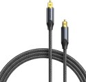 Kabel audio optyczny Vention w oplocie z aluminiowym złączem 5m czarny Vention