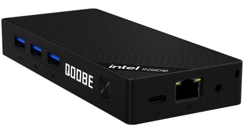 Mini PC Qoobe SUC N150/12GB/SSD 512GB/Win 11 Pro czarny Qoobe