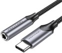 Przejściówka audio Vention USB-C do gniazda słuchawkowego 3,5 mm z adapterem DAC ze stopu aluminium 1m Vention
