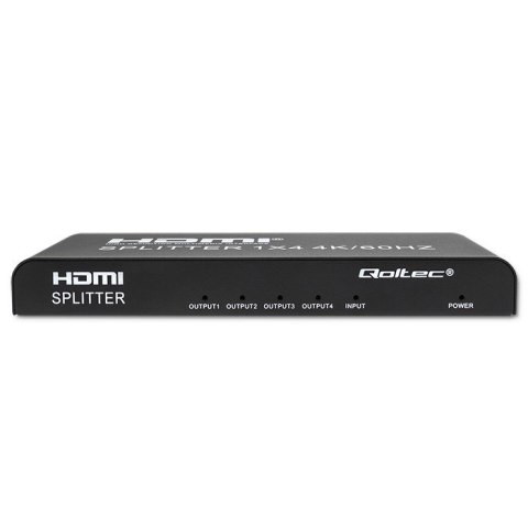 QOLTEC ROZDZIELACZ SPLITTER 4XHDMI 4KX2K | 6GB/S | 60HZ Qoltec