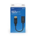 SAVIO ADAPTER DISPLAYPORT (M) V1.2 - HDMI A (F) V1.4, 4K AK-62 SAVIO