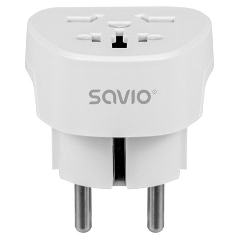 SAVIO ADAPTER PODRÓŻNY GNIAZDO GLOBALNE - WTYK EU AP-06 SAVIO