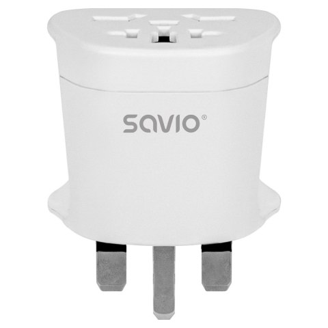 SAVIO ADAPTER PODRÓŻNY GNIAZDO GLOBALNE - WTYK UK AP-05 SAVIO