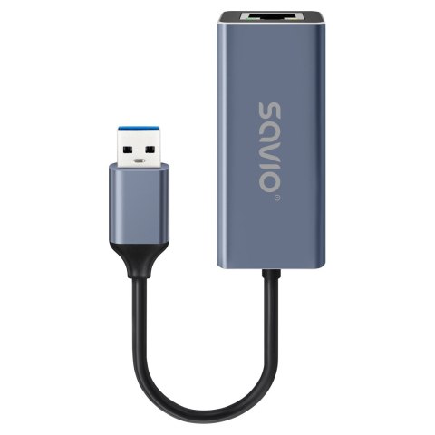 SAVIO ADAPTER USB-A - RJ-45 GIGABIT ETHERNET AK-83 SAVIO